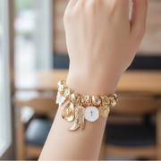 Western-inspired Charm Stretch Bracelet (RBT-2269GS)