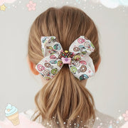 Jumbo 15cm Donut & Cupcake Hair Bow