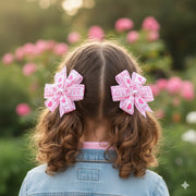 Hair Bow Clip | Elegant French Barrette for Women