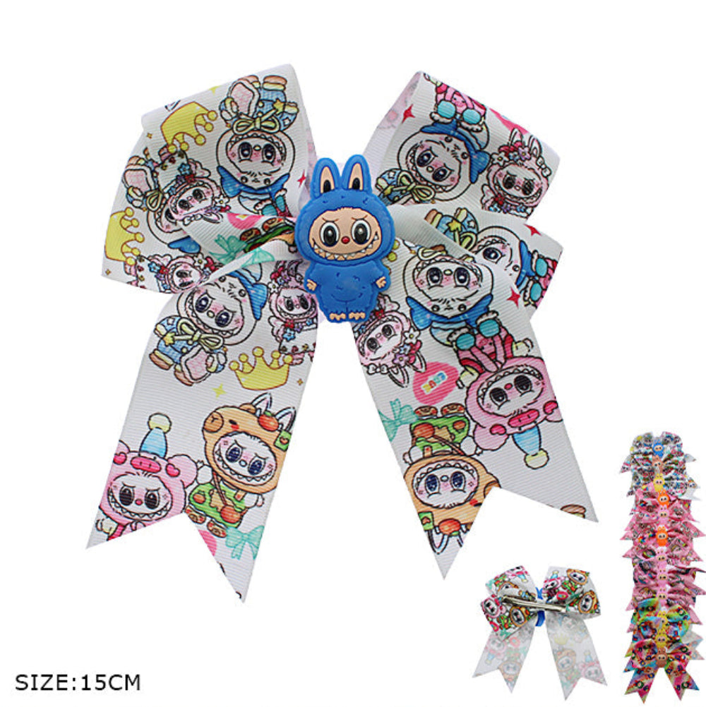 Whimsical Character Hair Bow Clip
