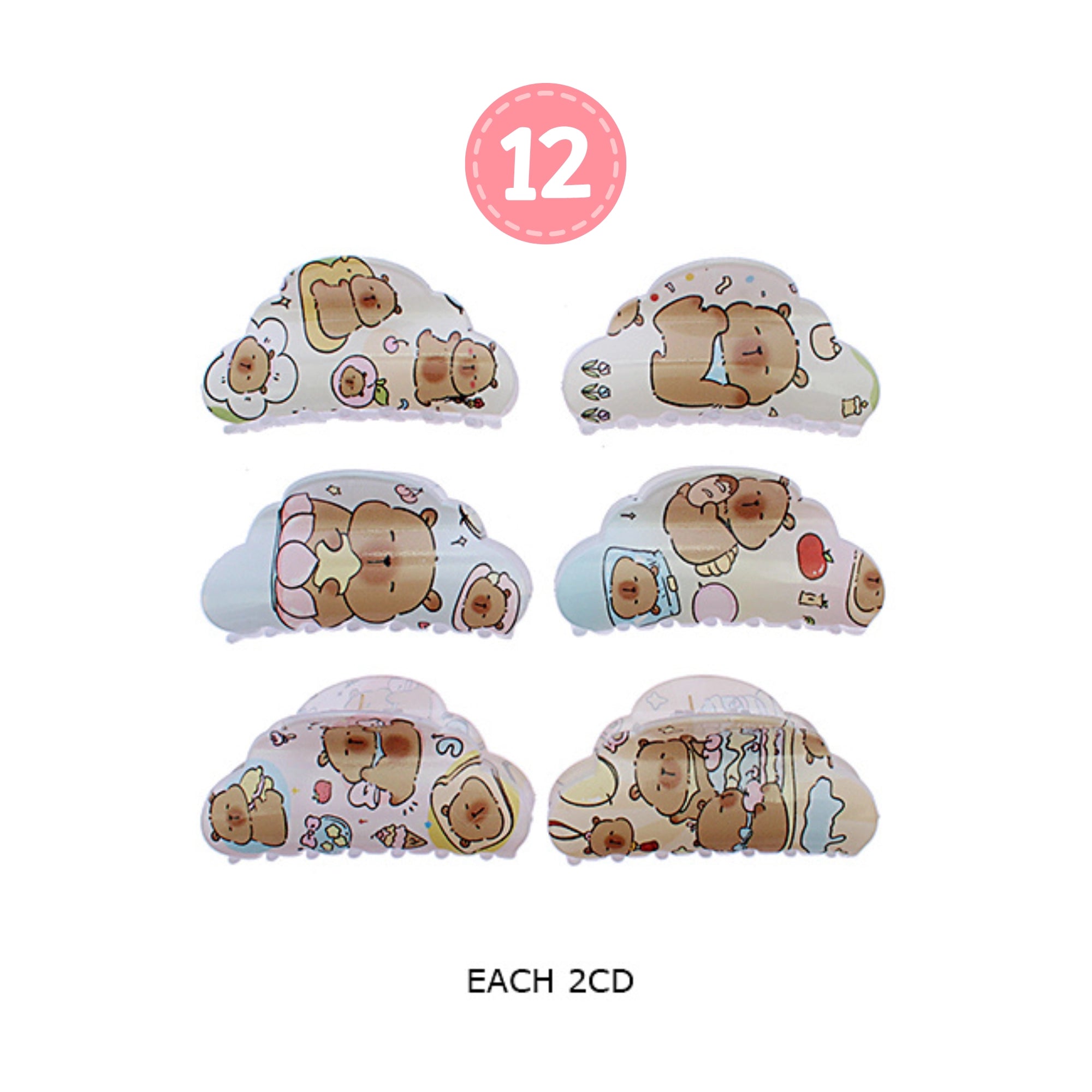 Matte Claw Clip for Women with Strong Hold