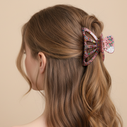 Chloe Accessory Glitter Butterfly Hair Claw (RCP-0752R6)