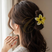 Vibrant "Tropical Bloom" Flower Claw Clips - 8cm Claw