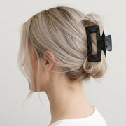 Large Rectangular Geometric Hair Claw Clip (RCP-0818R)