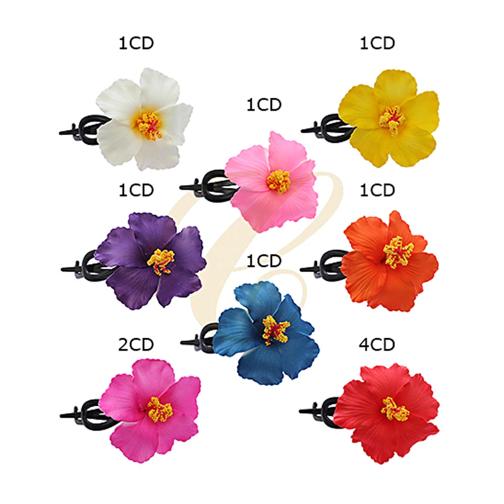 Large Hibiscus Flower Hair Clip (RCP-0829R)