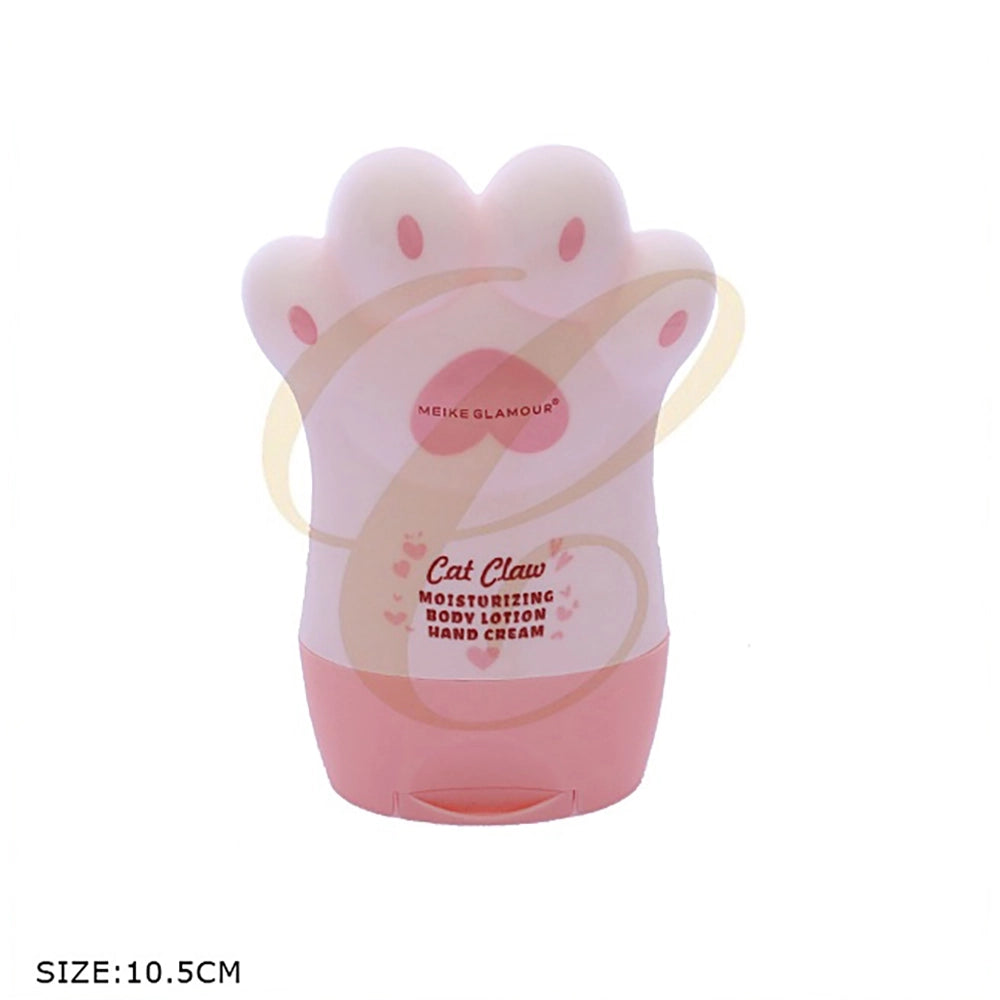 Cat Claw Moisturizing Hand Cream & Body Lotion – Kawaii Cat Paw Travel Size Moisturize (RCS-0302)
