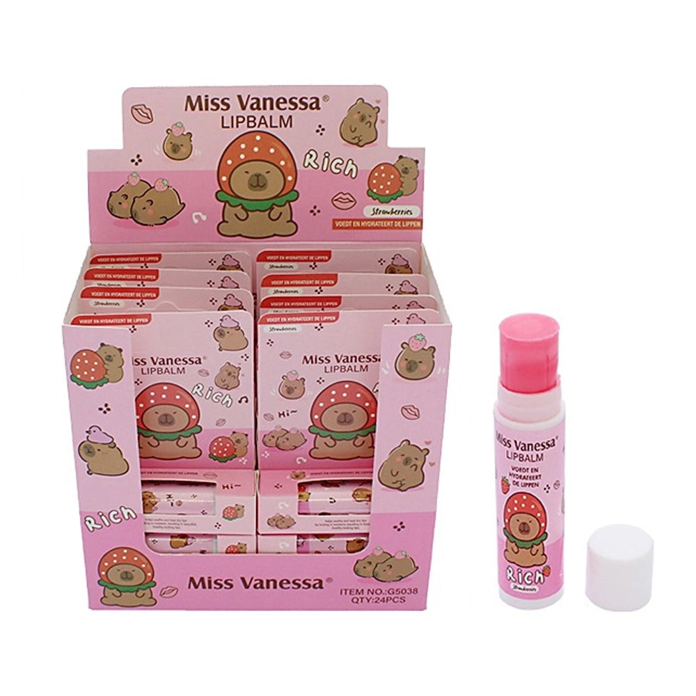 Miss Vanessa Moisturizing Strawberry Lip Balm (G5038)