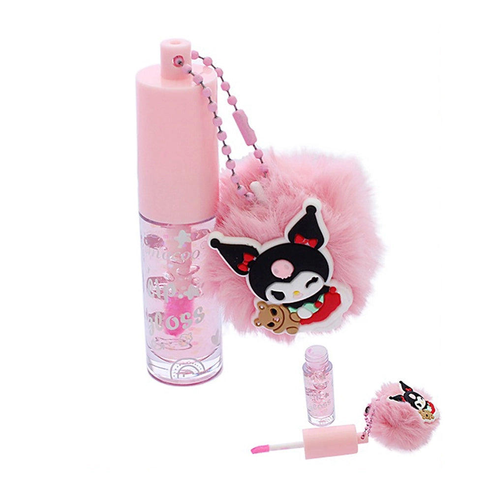 Rimocoo Cute Lip Gloss with Keychain Puff (R1866)