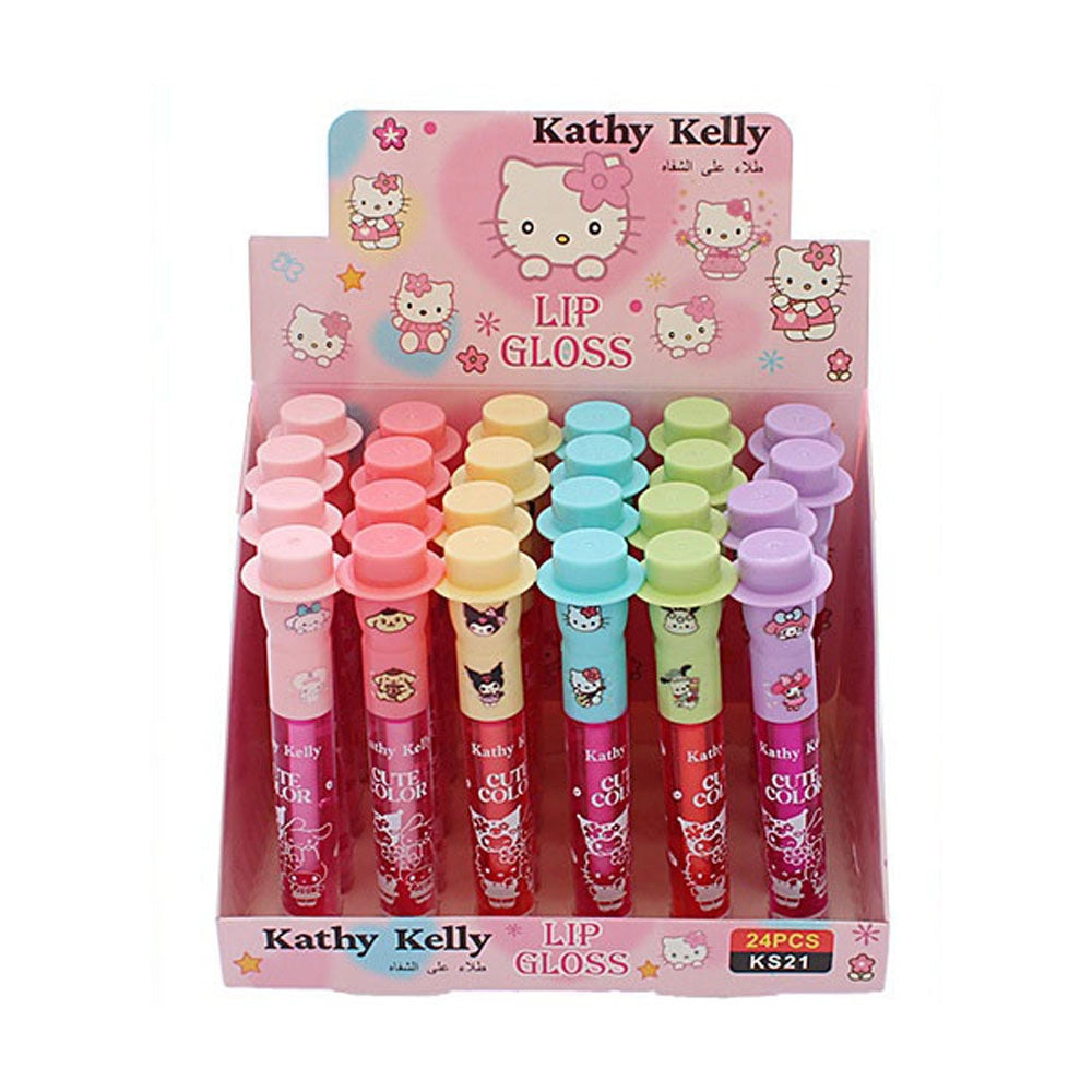 Kathy Kelly Cute Hello Cat Lip Gloss (KS21)