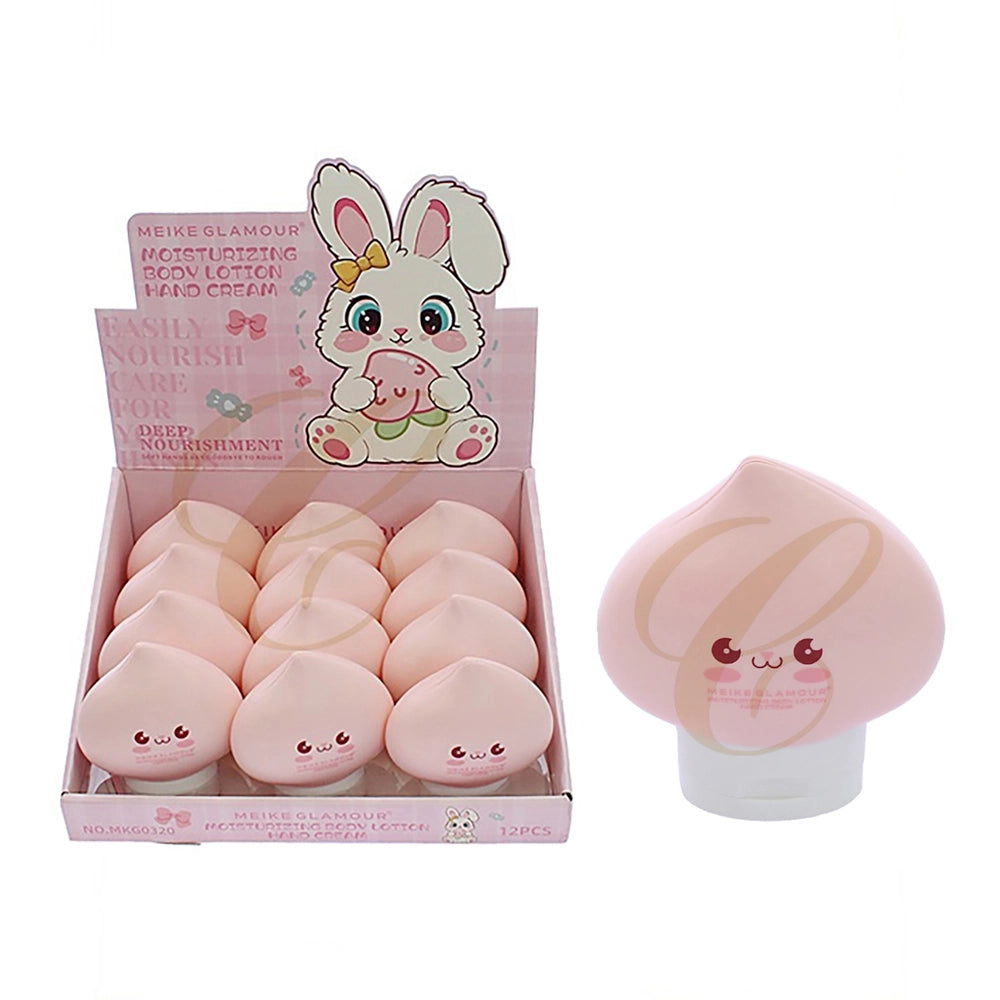 Peach-Shaped Moisturizing Hand Cream & Body Lotion – Kawaii 12-Piece Bulk Set (RCS-0647)