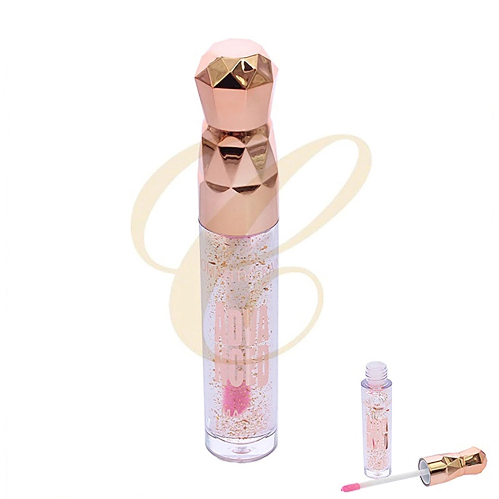 Romantic Rain "Diamond" Glass Lip Gloss – High-Shine Moisturizing Lip Oil (RCS-0650)