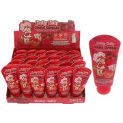 Kathy Kelly Strawberry Softening Scented Hand Cream | Hydrating Water-Oil Balance Hand Lotion Display Set (24 Pack Bulk) (RCS-0701)