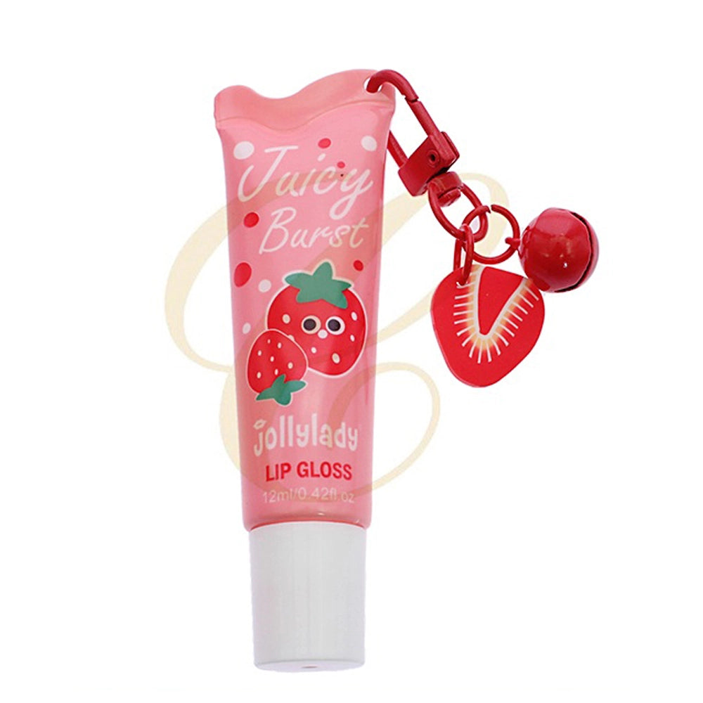 Jollylady Juicy Burst 24-Piece Lip Gloss Display Set - Assorted Fruit Scents (RCS-0742)