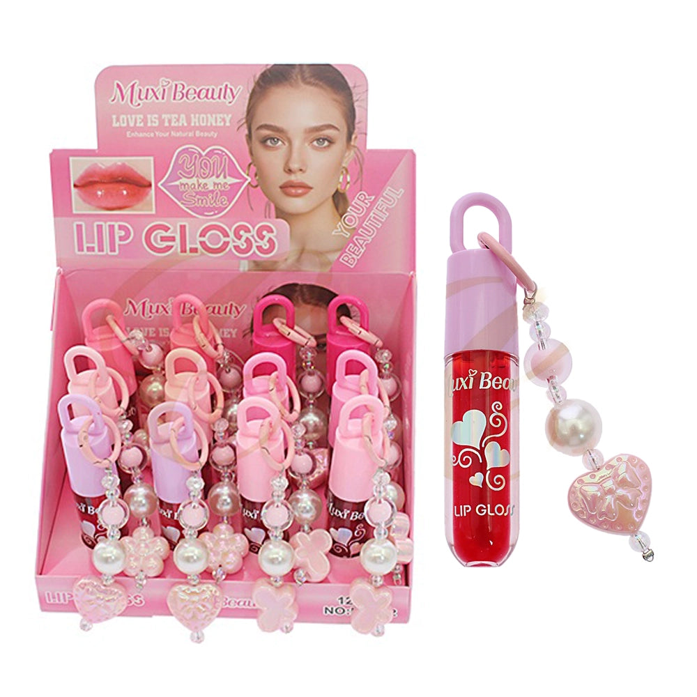 Muxi Beauty "Love is Tea Honey" Charm Lip Gloss Set (RCS-0743)