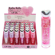 Kathy Kelly Magic Temperature Color-Changing Lip Oil – Hydrating & Moisturizing Lip Gloss Set (24pcs) (RCS-0953)