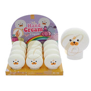 Cute Seal Character Perfume Hand Cream – 120g / 4.23 oz Moisturizing & Smoothing Hand Lotion Display 12-Piece Box (RCS-1126)