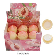 Peach Scented Moisturizing Hand Cream Container – 40ml / 1.35 fl oz Peach-Shaped Jar (RCS-1132)