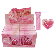 Romantic Tale 2-Piece Lip Care Duo – Hydrating Lip Oil & Moisturizing Heart Lip Mask Set (RCS-1189)