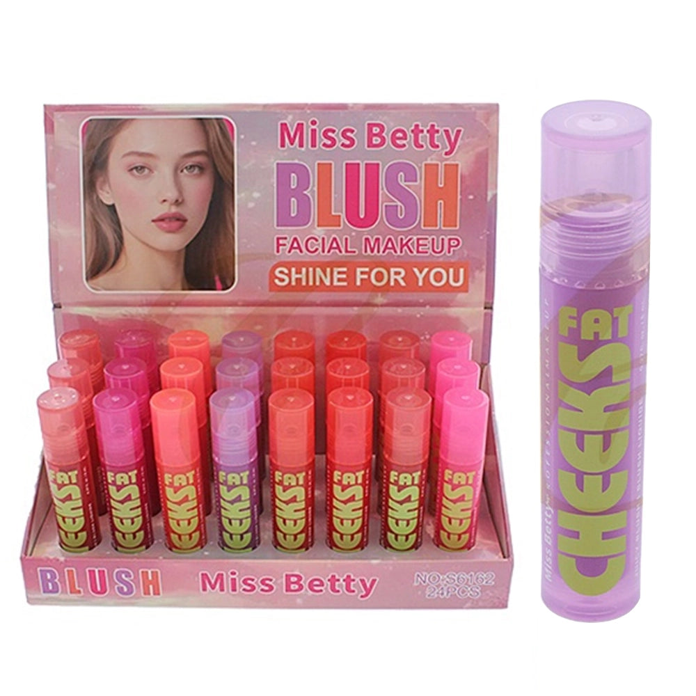 Miss Betty "Fat Cheeks" Liquid Blush Set – 24 Pcs Display Box (Item NO: RCS-1242) (RCS-1242)