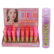 Miss Betty "Fat Cheeks" Liquid Blush Set – 24 Pcs Display Box (Item NO: RCS-1242) (RCS-1242)