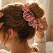 Cute Character Print Scrunchie Set - The Perfect Hair Accessory!