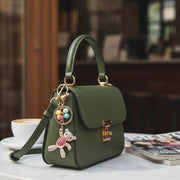 Sparkling Rhinestone Teddy Bear Keychain & Bag Charm (RKC-0412R6)