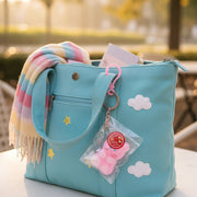 Cute Squeezy Kitten Keychain – Soft Squishy Cat Bag Charm & Stress Relief Toy, 15cm (RKC-0473R3)