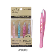 Cute Love Stainless Steel Mix Color Tweezers (059)