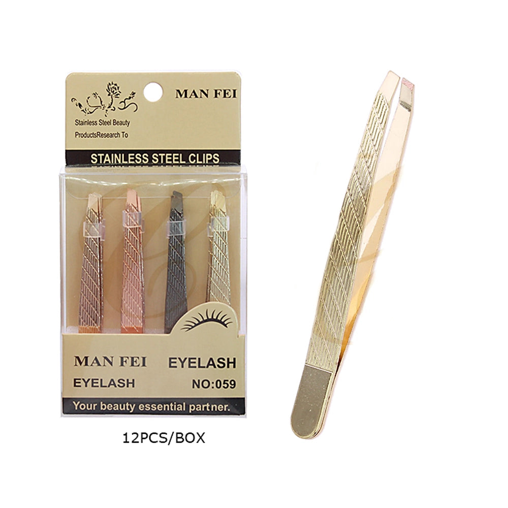 Man Fei Stainless Steel Tweezers (RNT-1458)