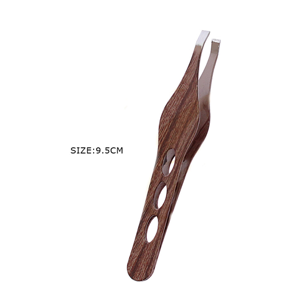 Stylish Stainless Steel Wood Tweezers (RNT-1460)