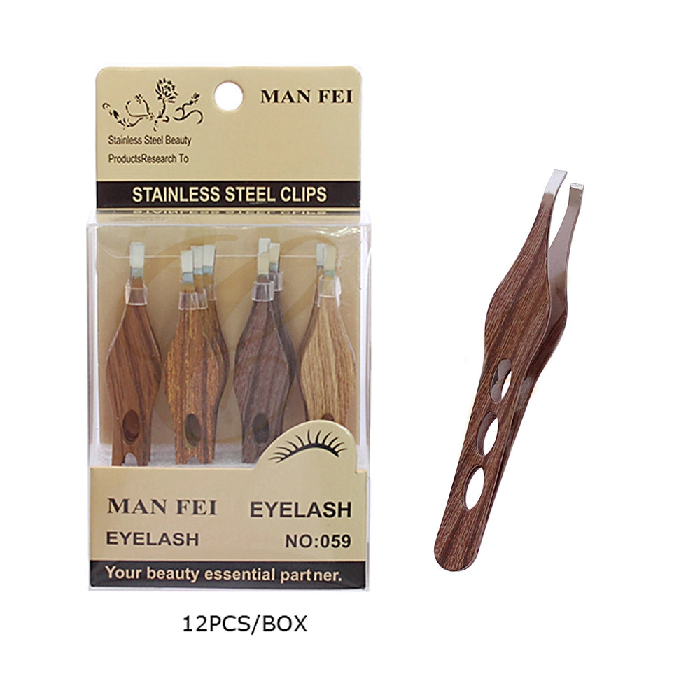 Stylish Stainless Steel Wood Tweezers (RNT-1460)