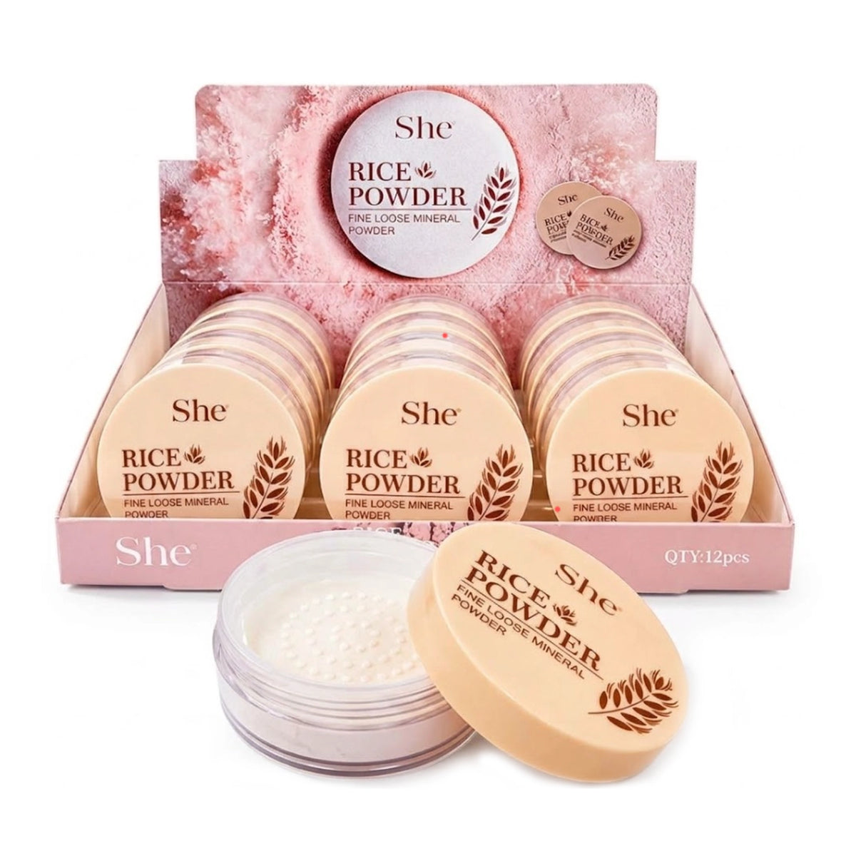 S.HE - Rice Powder Mineral Powder