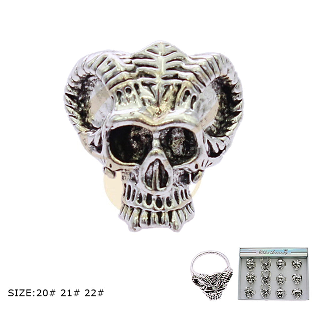 Gothic Skull & Biker Ring Collection