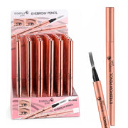 Simply Bella Micro-Fork Tip Eyebrow Pencil – Waterproof Microblading Effect Brow Pen (3 Shades: Light, Medium, Dark Brown)