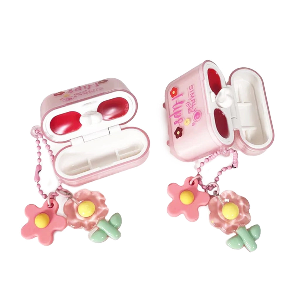 Simply Bella - I-Lips 2 Color Lip Balm With Flower Charm (24 units)