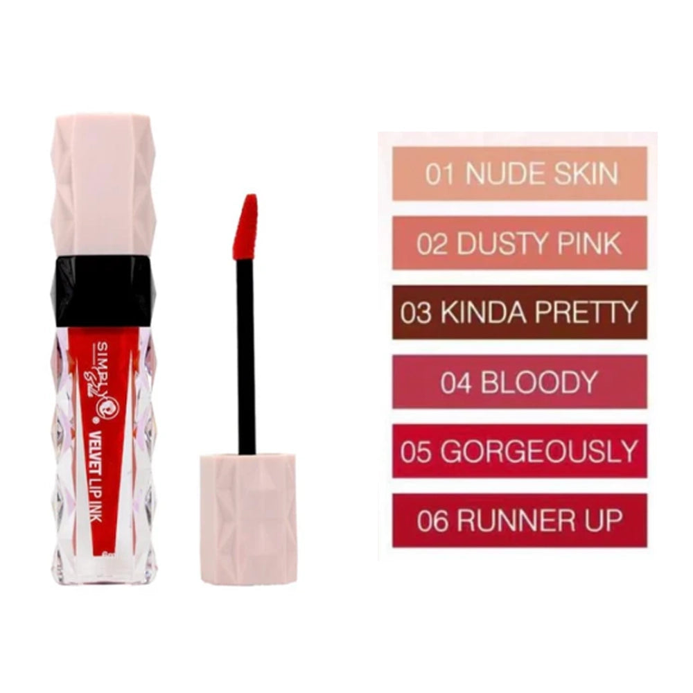 Simply Bella - Velvet Lip Ink 6 Tones