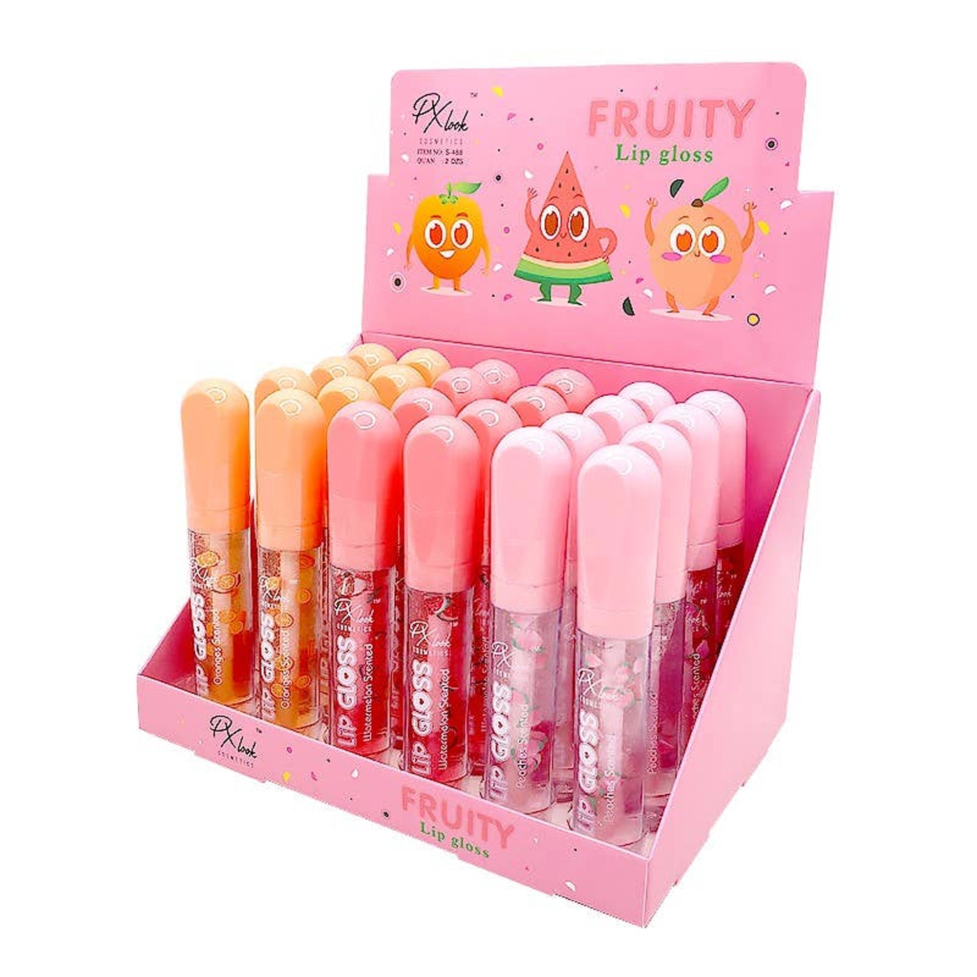 Prolux - Fruity Scented Lip Gloss Display Set