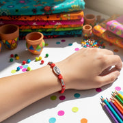 Our Lady of Guadalupe Red String Bracelet Set - Adjustable