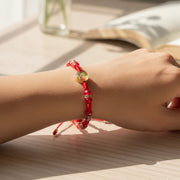 Our Lady of Guadalupe Red Cord Bracelet Set (12 Pack)