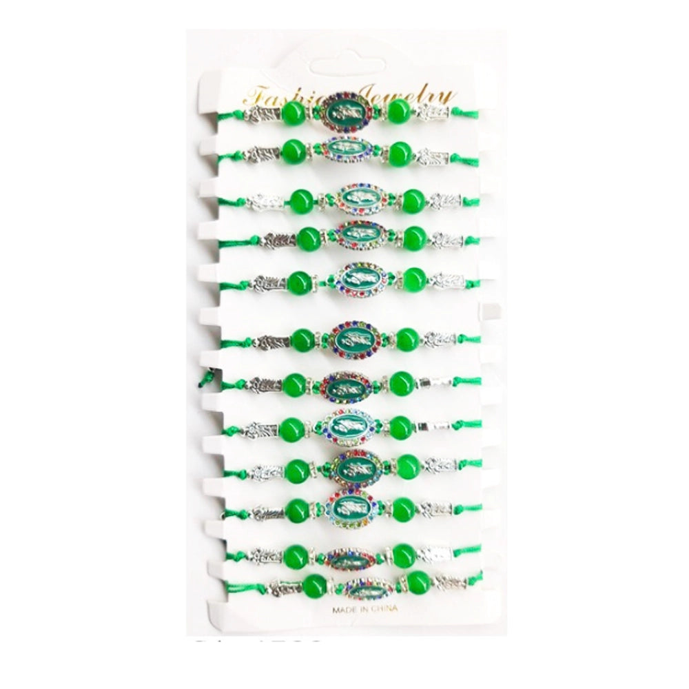Lucky Green Jade Dragon Protection Bracelets