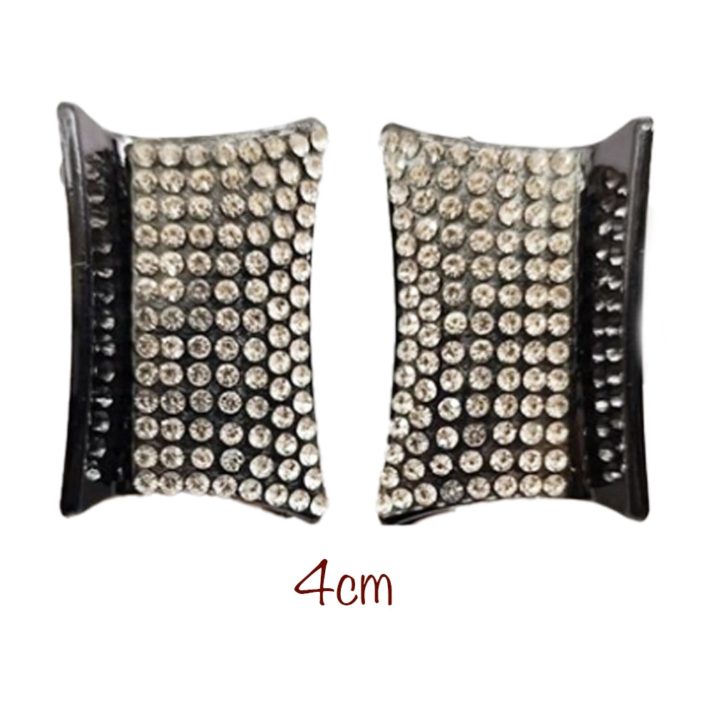 Fashion Rhinestone Black Hair Claw Clip