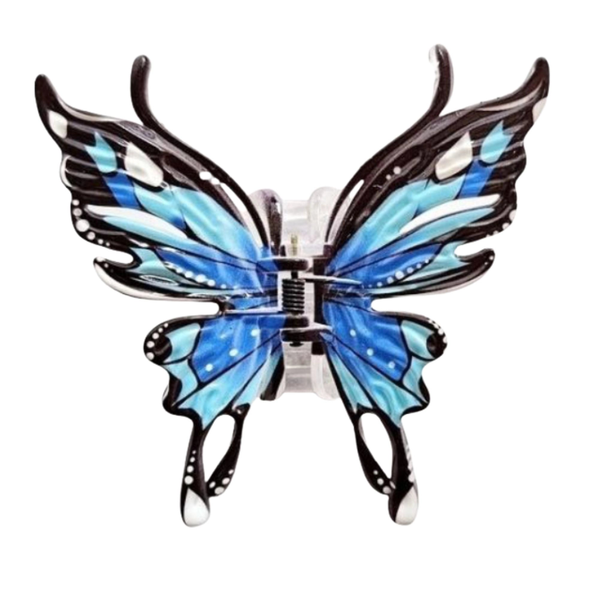 Winged Wonder Vibrant Butterfly Claw Clip for Statement Style