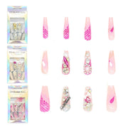 Glam Nail Luxury Press-On Manicure Set (SAN-0123)