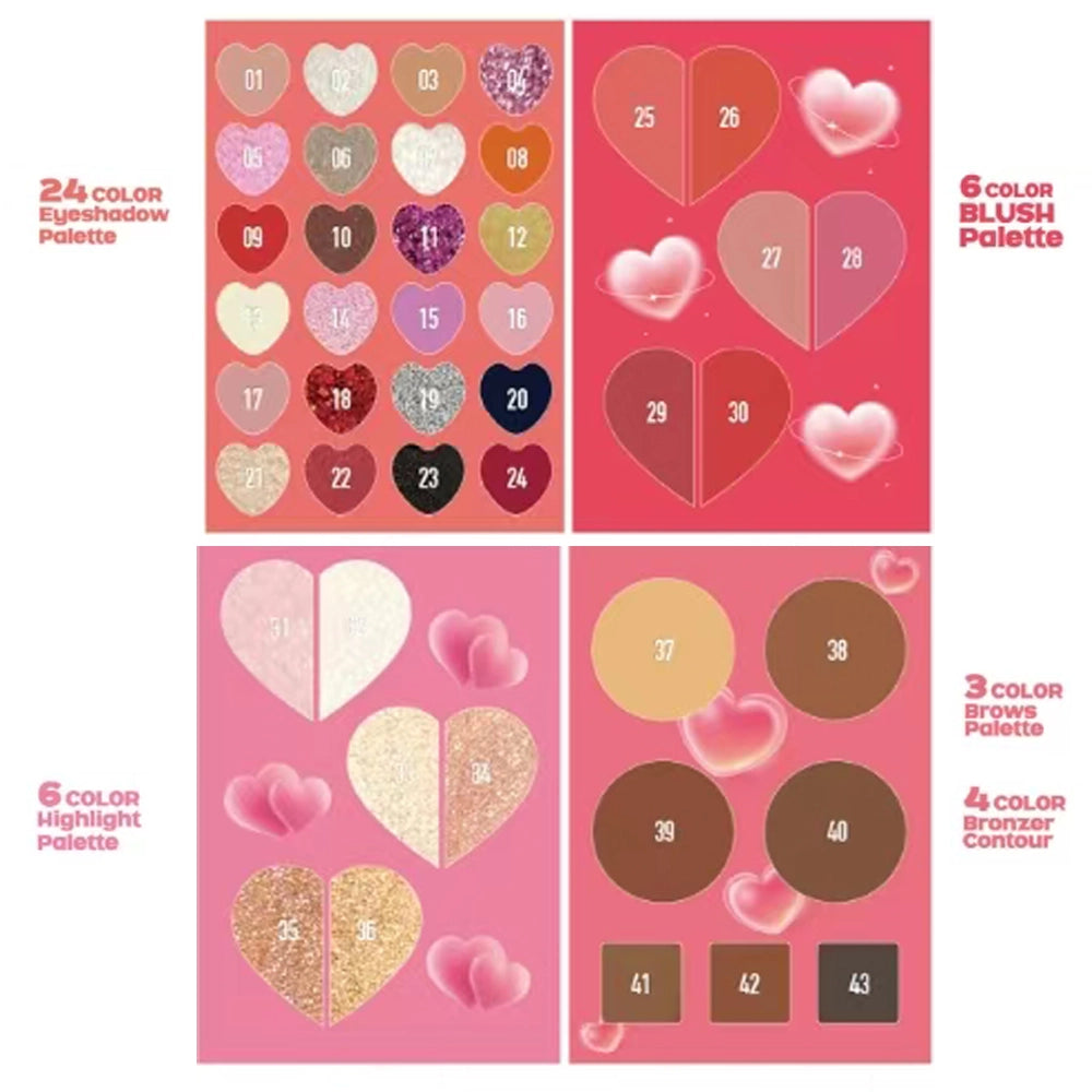 Simply Bella - 3pcs Irresistible Book Palette