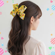 Fun & Fabulous: Jumbo Cartoon Bow Hair Clips!