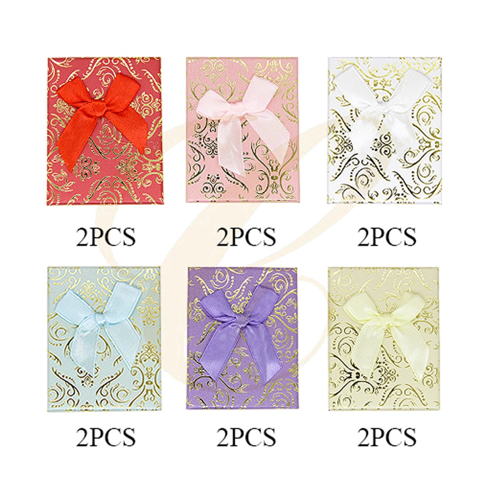 Elegant Scrollwork Jewelry Gift Boxes