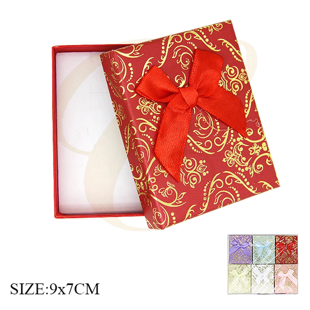 Elegant Scrollwork Jewelry Gift Boxes