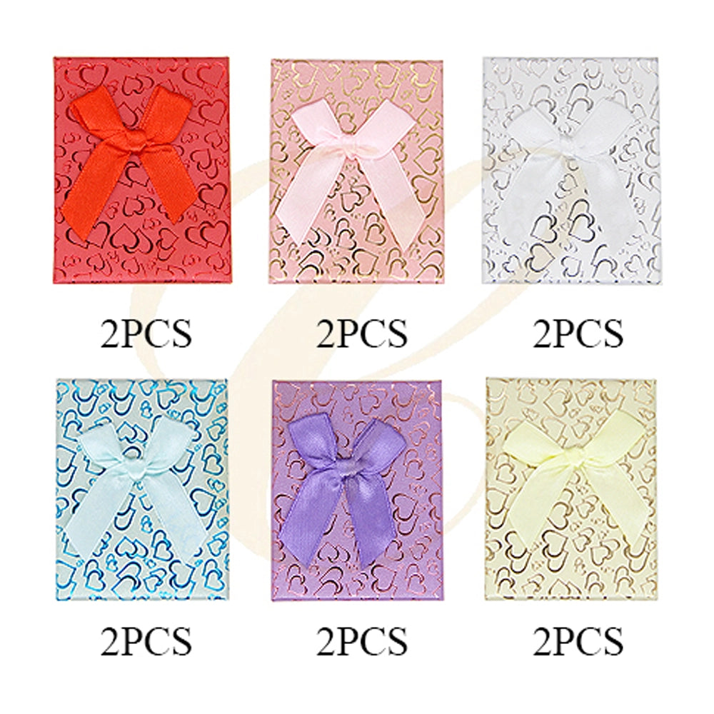 Give the Gift of Love: Elegant Heart-Patterned Jewelry Box Set