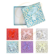 Elegant Musical Note Small Jewelry Gift Boxes - Multi-Color Set
