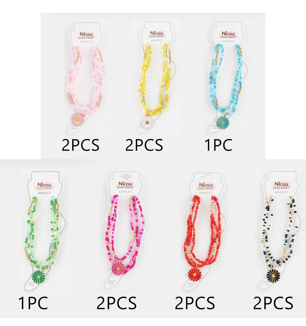 Nicole Purest Essence Beaded Anklet Collection: Step into Style